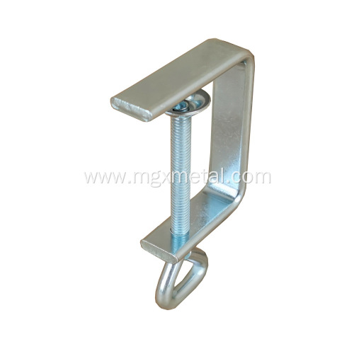 Adjustable Clamp Zinc Plated Metal Clamp For Furniture Table Desk Factory